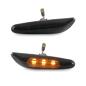 Preview: LED Seitenblinker Schwarz Blinker für BMW E46 E90 E91 E60 E61 E82 E87