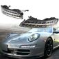 Preview: LED BLINKER + TAGFAHRLICHT OPTIK FÜR PORSCHE 911 997 CHROM FACELIFT DESIGN 04-08