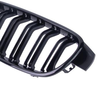 Sport Kühlergrill Doppelsteg Performance Glanz für BMW 3er F30 F31 11-19