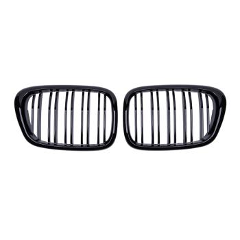 Sport Kühlergrill Doppelsteg Performance Glanz passend für BMW 5er E39 95-03