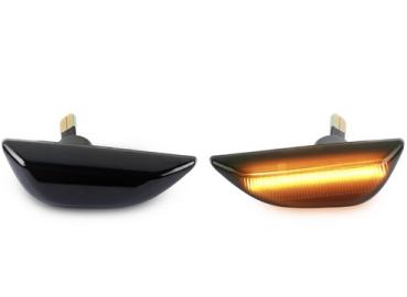 Led Seitenblinker für Opel Mokka X Chevrolet Trax Schwarz