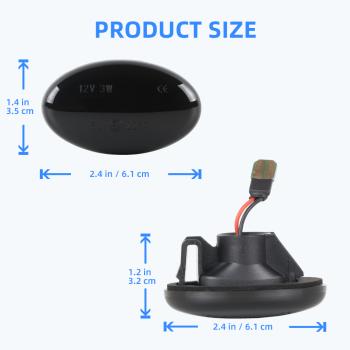 Led SeitenblinkerSmart W450 & W452 A-Klasse W168 Citan W415 Vito W639 Vito W447