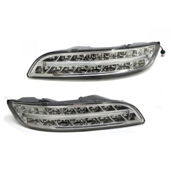 LED BLINKER + TAGFAHRLICHT OPTIK FÜR PORSCHE 911 997 CHROM FACELIFT DESIGN 04-08