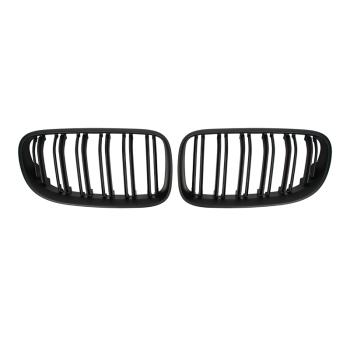 LLCTOOLS Sport Kühlergrill Doppelsteg Glanz für BMW 3er E92 E93 10-13