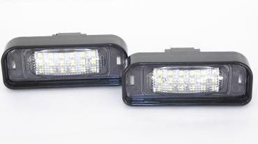 Led Kennzeichenbeleuchtung Mercedes S-Klasse W220 Xenon Weiß Kennzeichen