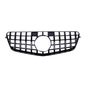 Kühlergrill Sportgrill für Mercedes W212 S212 09-13 Panamericana Optik Schwarz