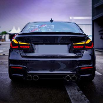 Voll LED Rückleuchten für BMW 3er F30 F35 F80 2011 - 2019 Smoke in OLED Technik