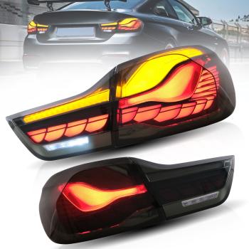 Voll LED Rückleuchten für BMW F32 F33 F36 F82 Bj. 2013-2021 smoke OLED Technik