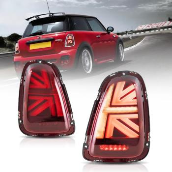 Voll LED Rückleuchten für Mini Cooper R56 R57 R58 R59 2007-2013 Rot