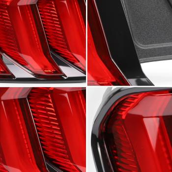 Voll LED Rückleuchten für Ford Mustang 2015 - 2020 Rot in OLED Technik RED