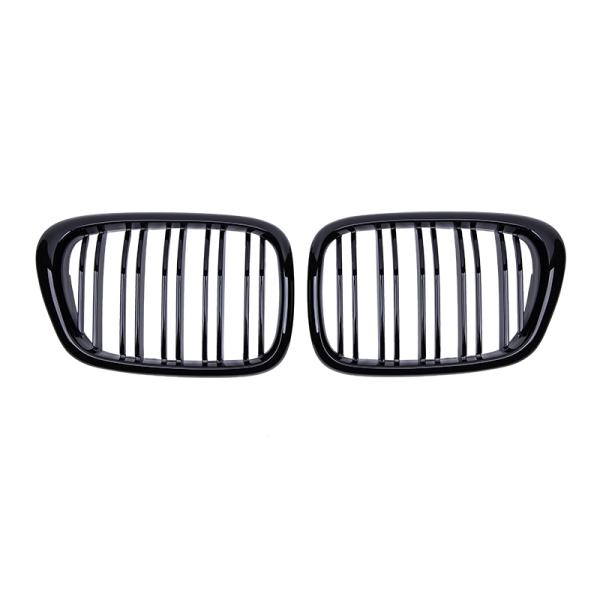 Sport Kühlergrill Doppelsteg Performance Glanz passend für BMW 5er E39 95-03