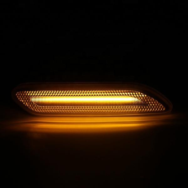 Led Seitenblinker Schwarz für BMW Mini Countryman R60 Paceman R61