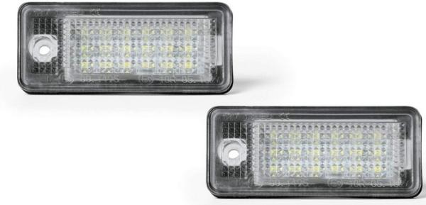 LED Kennzeichenbeleuchtung kompatibel für Audi A6 S6 C6 4F Limousine Avant Kombi