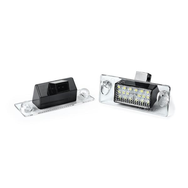 TOP Led Kennzeichenbeleuchtung Audi A4 B5 95-99 Xenon Weiß abgewinkelt