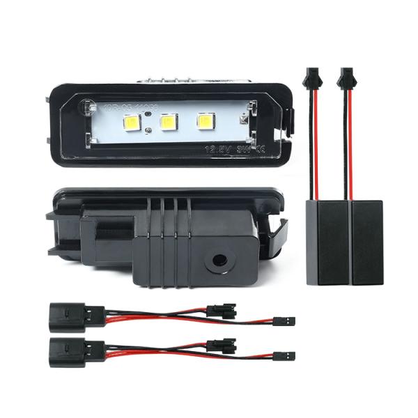 2x LED Kennzeichenbeleuchtung für VW Golf 5 auch für GTI und R32 *5050