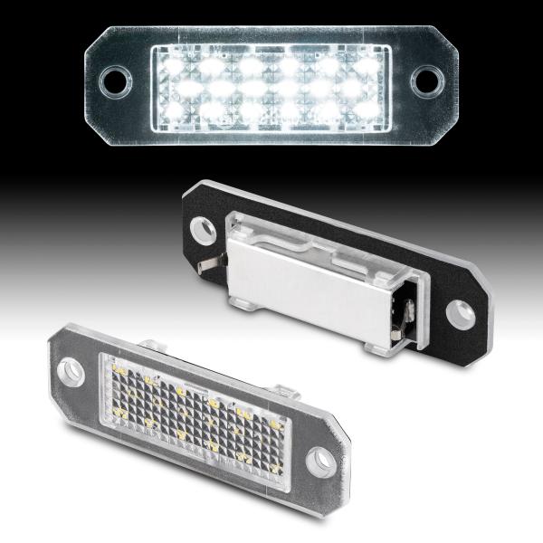 2x Led Kennzeichenbeleuchtung FÜR VW T5, T6 und Caddy ab 2003