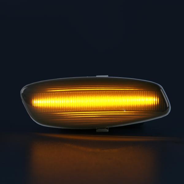 Led Seitenblinker Schwarz für Citroen C3 II, C4, C4 II, Picasso, C5 II