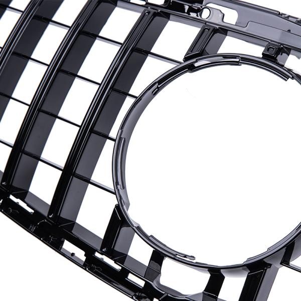 Sport Panamericana GT Grill Kühlergrill für Mercedes W212 2013-2015 schwarz