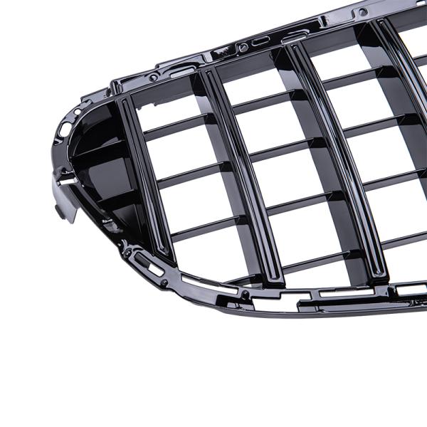 Sport Panamericana GT Grill Kühlergrill für Mercedes W212 2013-2015 schwarz