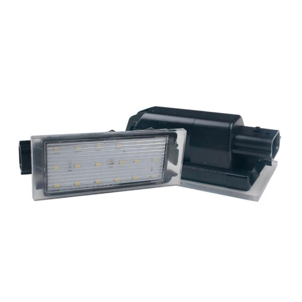 Led Kennzeichenbeleuchtung  Renault Twingo II 2007- Xenon Weiß