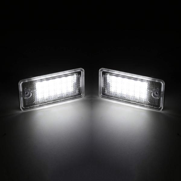 LED Kennzeichenbeleuchtung kompatibel für Audi A6 S6 C6 4F Limousine Avant Kombi