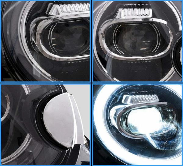 VOLL LED-Scheinwerfer für BMW Mini Cooper R55 R56 R57 R58 R59 2007-2013